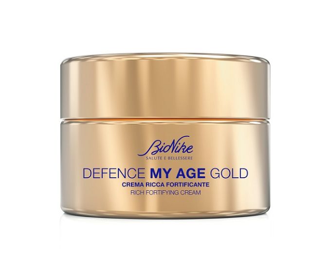 DEFENCE MY AGE GOLD CREMA RICCA FORTIFICANTE 50 ML - FarmaLucia