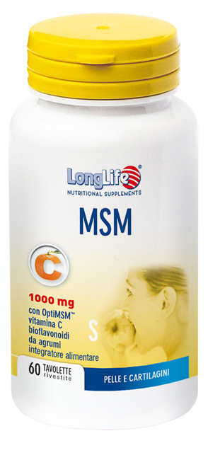 LONGLIFE MSM 1000 MG 60 TAVOLETTE - FarmaLucia