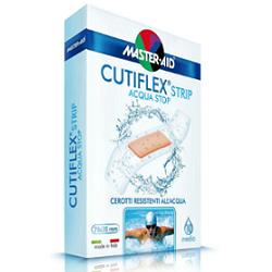 CEROTTO MASTER-AID CUTIFLEXMED STRIP TRASPARENTE IMPERMEABILE SUPPORTO IN POLIURETANO GRANDE 10 PEZZI - FarmaLucia