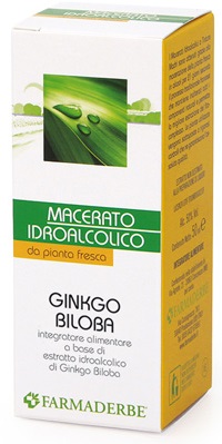 GINKGO BILOBA MACERATO IDROALCOLICO 50 ML - FarmaLucia