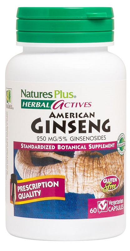 HERBAL ACTIVES GINSENG AMERICANO - FarmaLucia