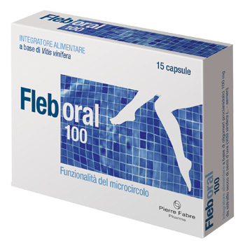 FLEBORAL 100 15 CAPSULE - FarmaLucia