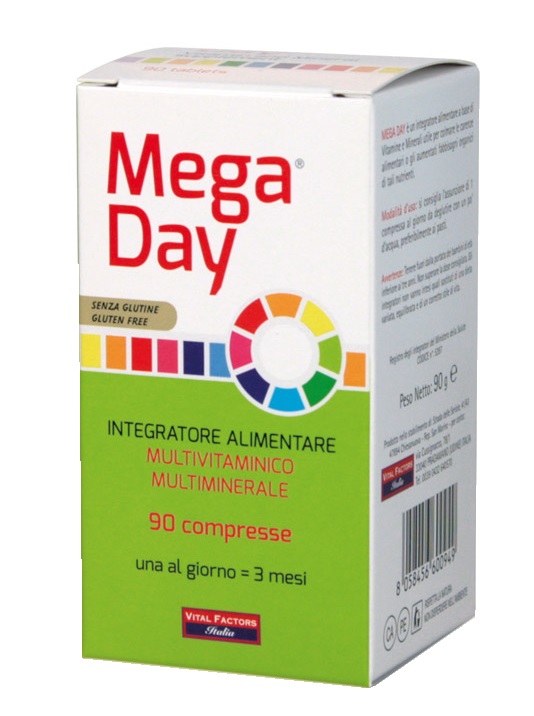 MEGA DAY 90 COMPRESSE - FarmaLucia