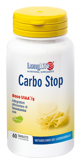 LONGLIFE CARBO STOP 60 TAVOLETTE RIVESTITE - FarmaLucia