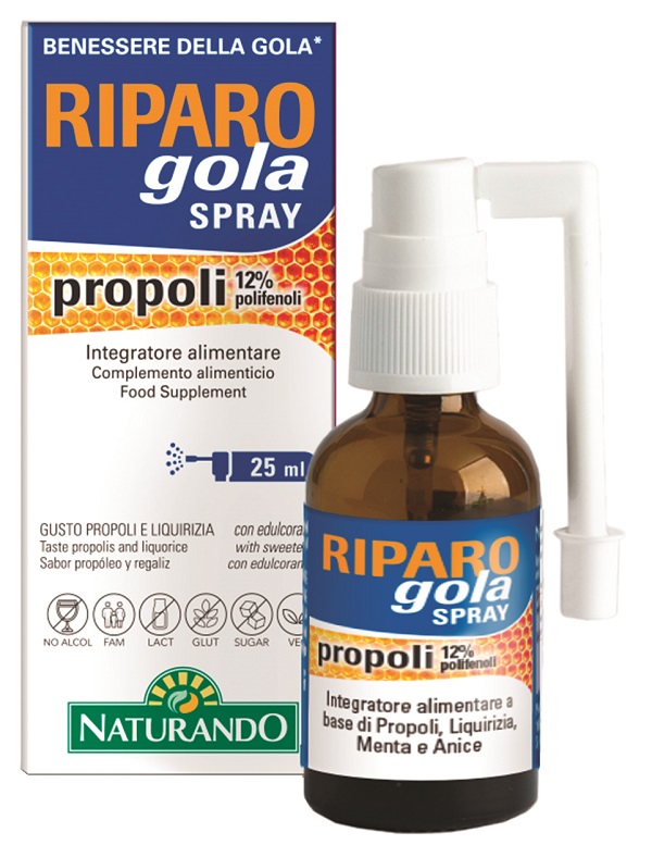 RIPARO GOLA SPRAY 25 ML - FarmaLucia