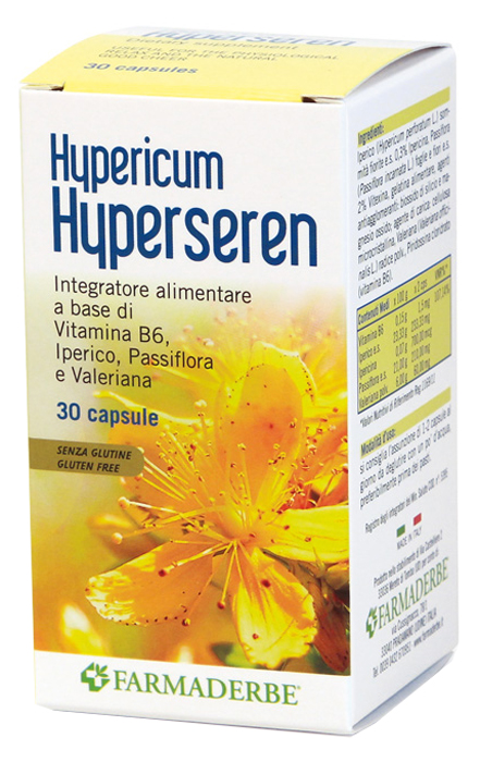 HYPERICUM HYPERSEREN 30 CAPSULE - FarmaLucia
