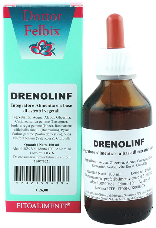 DRENOLINF GOCCE 100 ML - FarmaLucia