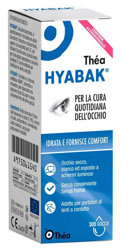 HYABAK SOLUZIONE OFTALMICA 10 ML - FarmaLucia