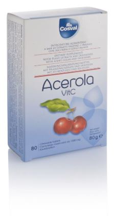 ACEROLA VITAMINA C 80 TAVOLETTE - FarmaLucia