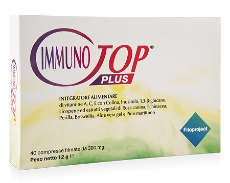 IMMUNOTOP PLUS 40 COMPRESSE FILMATE DA 300 MG - FarmaLucia