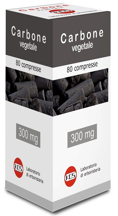 CARBONE VEGETALE 80 COMPRESSE - FarmaLucia