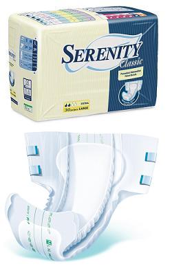 PANNOLONE PER INCONTINENZA A MUTANDINA SERENITY CLASSIC FORMATO SUPER TAGLIA LARGE 30 PEZZI - FarmaLucia