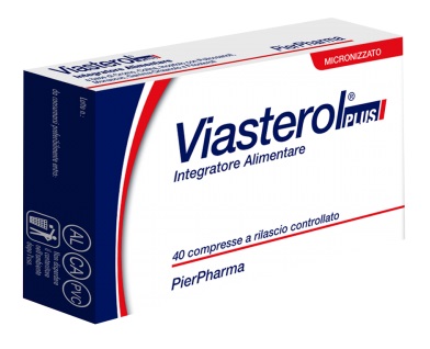VIASTEROL PLUS 40 COMPRESSE - FarmaLucia