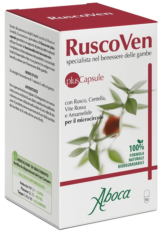 RUSCOVEN PLUS 50 CAPSULE - FarmaLucia