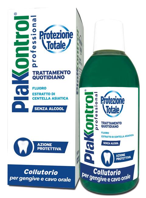 PLAKKONTROL PROTEZIONE TOTALE COLLUTORIO 500 ML - FarmaLucia