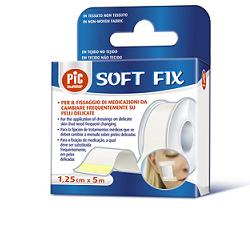 CEROTTO IN ROCCHETTO PIC SOFT FIX TESSUTO NON TESSUTO 1,25X914 CM 1 PEZZO - FarmaLucia
