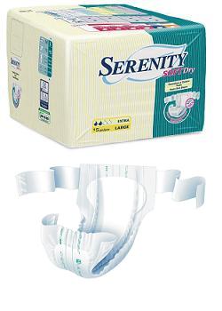 PANNOLONE PER INCONTINENZA SERENITY VESTE SD FORMATO SUPER TAGLIA LARGE 15 PEZZI - FarmaLucia