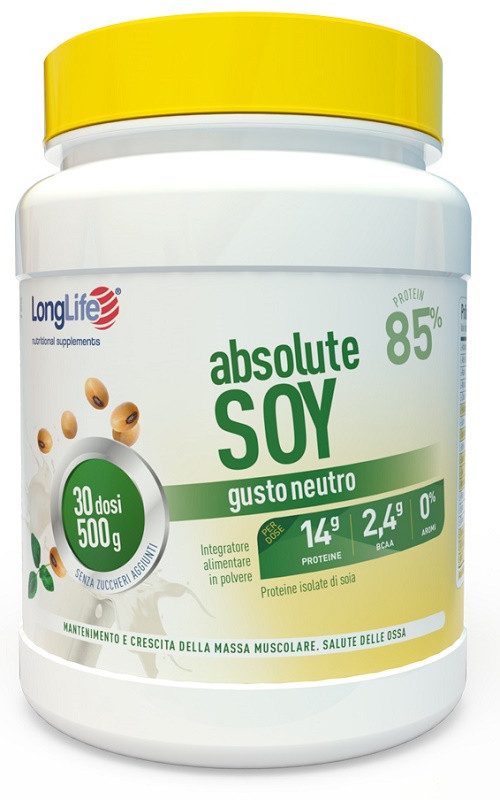 LONGLIFE ABSOLUTE SOY 500 G - FarmaLucia