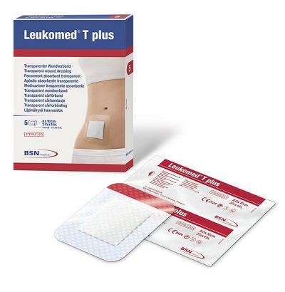 LEUKOMED T PLUS MEDICAZIONE POST-OPERATORIA TRASPARENTE IMPERMEABILE 10X25 CM - FarmaLucia
