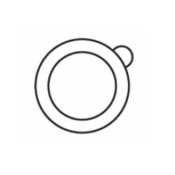 ANELLO MODELLABILE PER PLACCA APT 7806 IN IDROCOLLOIDE DIAMETRO 98MM 10 PEZZI CODICE ARTICOLO 7806 - FarmaLucia