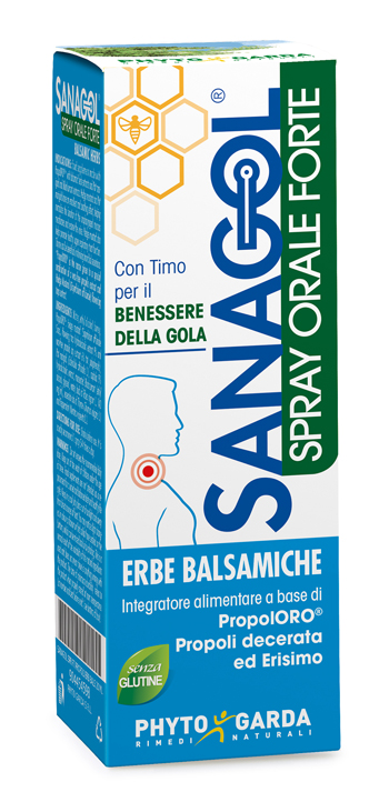 SANAGOL SPRAY FORTE ERBE BALSAMICHE 20 ML - FarmaLucia