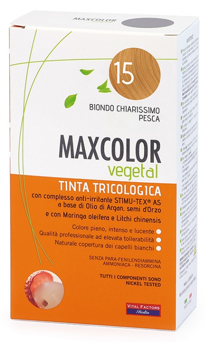 MAX COLOR VEGETAL 15 TINTURA 140 ML - FarmaLucia