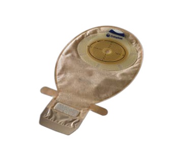 SACCA PER ILEOSTOMIA CON HIDE/AWAY APERTA RICOPERTA IN TESSUTO NON TESSUTO CON VELCRO 25MM MISURA MIDI 420ML 30 PEZZI - FarmaLucia