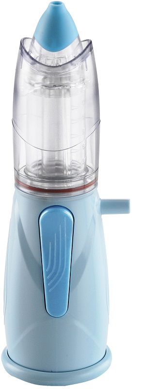 AEROSOL PER ALTE VIE RESPIRATORIE RINOWASH COLORE AZZURRO CON CAMPANA UNIVERSALE - FarmaLucia