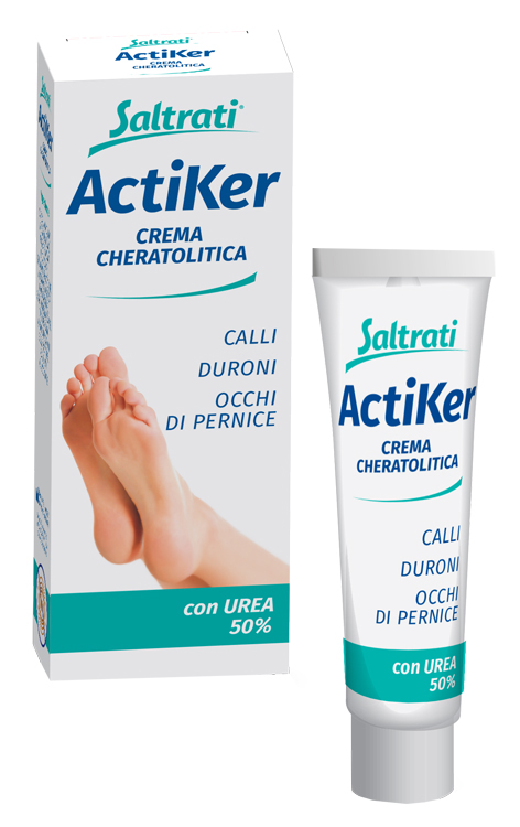 SALTRATI ACTIKER CREMA CHERATOLICA PER CALLI DURONI E OCCHI DI PERNICE 100 ML - FarmaLucia