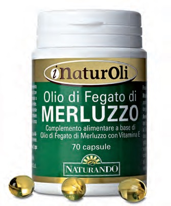 NATUROLI OLIO DI FEGATO DI MERLUZZO 70 SOFTGEL - FarmaLucia