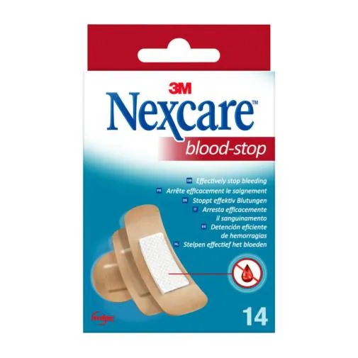 CEROTTO NEXCARE PREPARATO EMOSTATICI NEXCARE BLOOD STOP 14 PEZZI - FarmaLucia