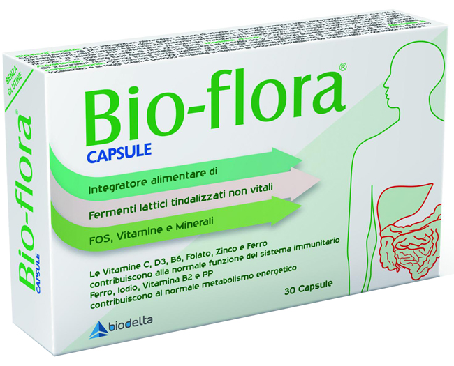 BIOFLORA 30 CAPSULE - FarmaLucia