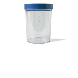 CONTENITORE PIC STERILE TRASPARENTE PER ANALISI DEI FLUIDI ORGANICI 100 ML TAPPO A VITE + ETICHETTA AUTOADESIVA - FarmaLucia