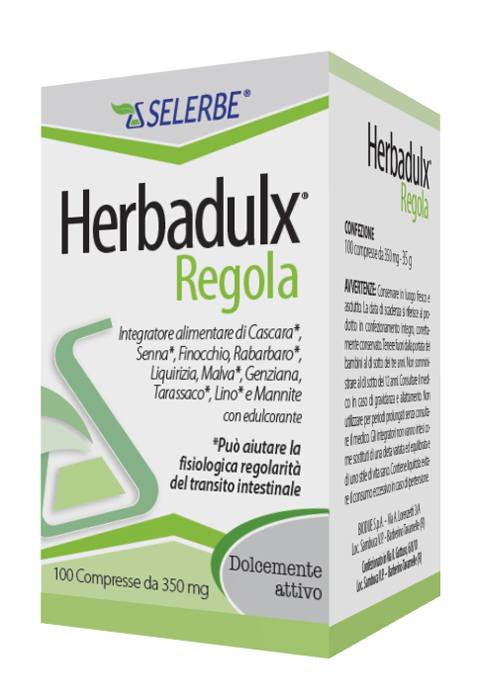 HERBADULX REGOLA 100 COMPRESSE - FarmaLucia
