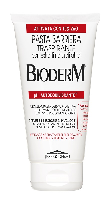 BIODERM PASTA BARRIERA TRASPIRANTE PH AUTOEQUILIBRANTE 150 ML - FarmaLucia
