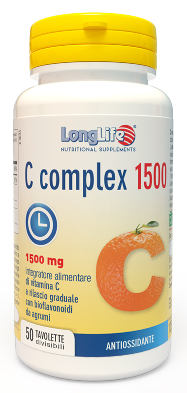 LONGLIFE C COMPLEX 1500 T/R 50 TAVOLETTE DIVISIBILI - FarmaLucia