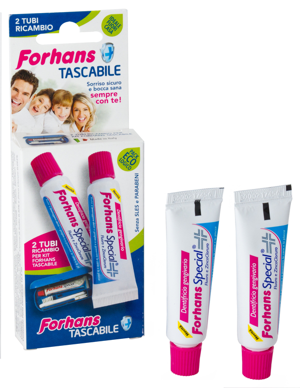 FORHANS SP DENTIF RIC 2TUBI - FarmaLucia