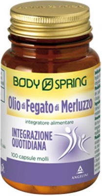 BODY SPRING OLIO MERLUZZO 100 CAPSULE - FarmaLucia