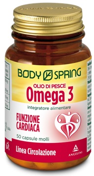 BODY SPRING OLIO DI PESCE OMEGA 3 50 CAPSULE - FarmaLucia