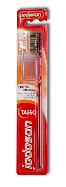 IODOSAN TASSO SPAZZOLINO SETOLE NATURALI - FarmaLucia