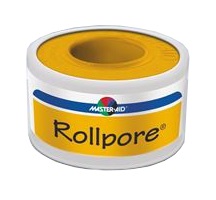 CEROTTO IN ROCCHETTO MASTER-AID ROLLPORE TESSUTO NON TESSUTO 5X1,25 - FarmaLucia
