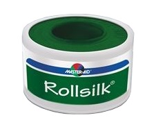 CEROTTO IN ROCCHETTO MASTER-AID ROLLSILK SETA 5X1,25 - FarmaLucia