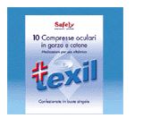 PRONTEX GARZA COMPRESSA OCULARE NON ADESIVA COTONE 10 PEZZI - FarmaLucia