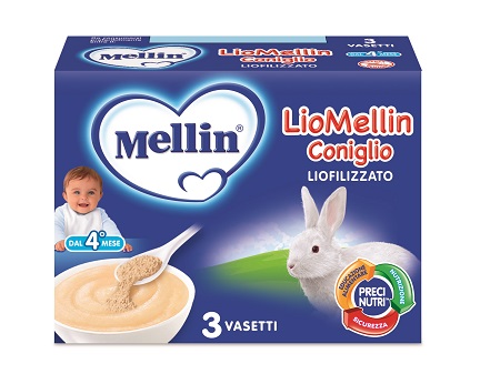LIOMELLIN CONIGLIO LIOFILIZZATO 10 G 3 PEZZI - FarmaLucia