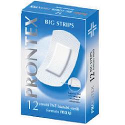 CEROTTO PRONTEX BIG STRIPS ASTUCCIO DA 12 PEZZI FORMATO MAXI - FarmaLucia