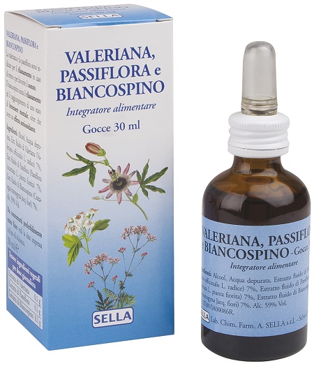 VALERIANA PASSIFLORA BIANCOSPINO - FarmaLucia