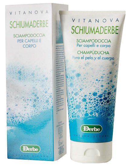 SCHIUMADERBE SCIAMPODOCCIA PER CAPELLI E CORPO 200 ML - FarmaLucia