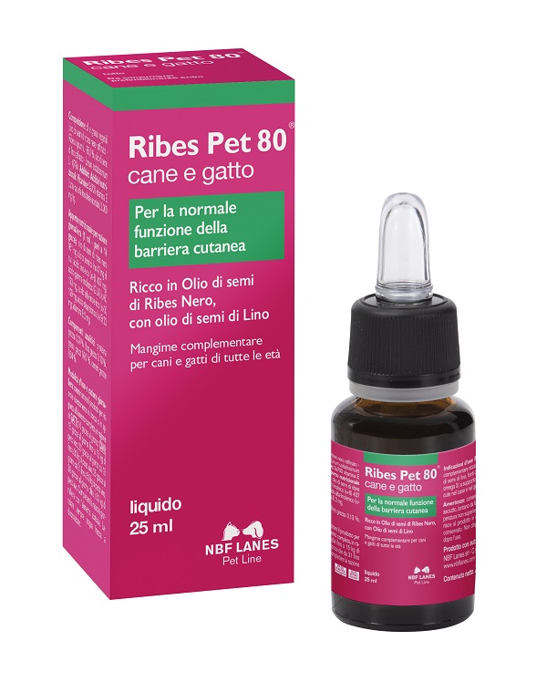 RIBES PET 80 GOCCE OLIO 25 ML CON CONTAGOCCE - FarmaLucia