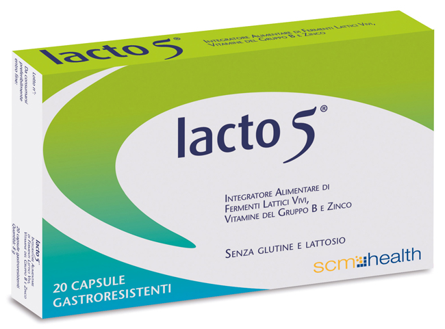 LACTO 5 20 CAPSULE - FarmaLucia