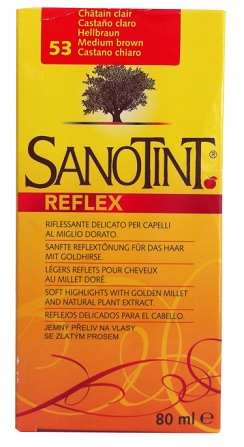 SANOTINT REFLEX CASTANO CHIARO 80 ML - FarmaLucia